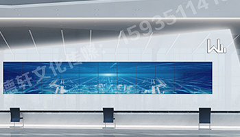 萬(wàn)國(guó)質(zhì)保二手車(chē)交易港 服務(wù)臺(tái)背景墻logo 三面發(fā)光字